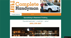 Desktop Screenshot of completehandyman.biz